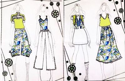 線條藝術 女裝設計中不可或缺的靈魂